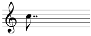 double dotted quaver